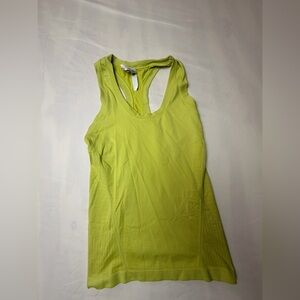 Athleta Neon Racerback Tank Top